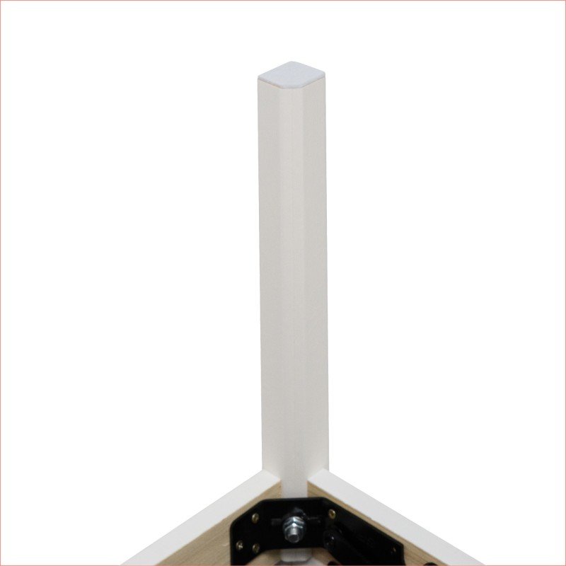 LB-11WHM Банкетка, белая, искусственная кожа, Rin