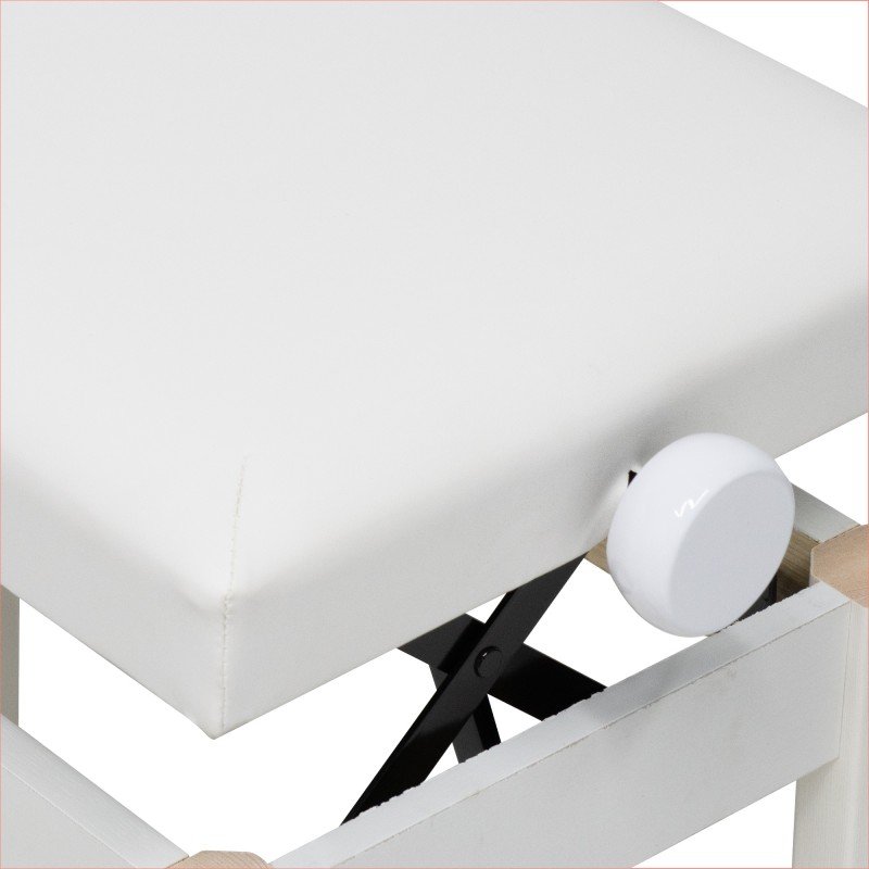 LB-11WHM Банкетка, белая, искусственная кожа, Rin