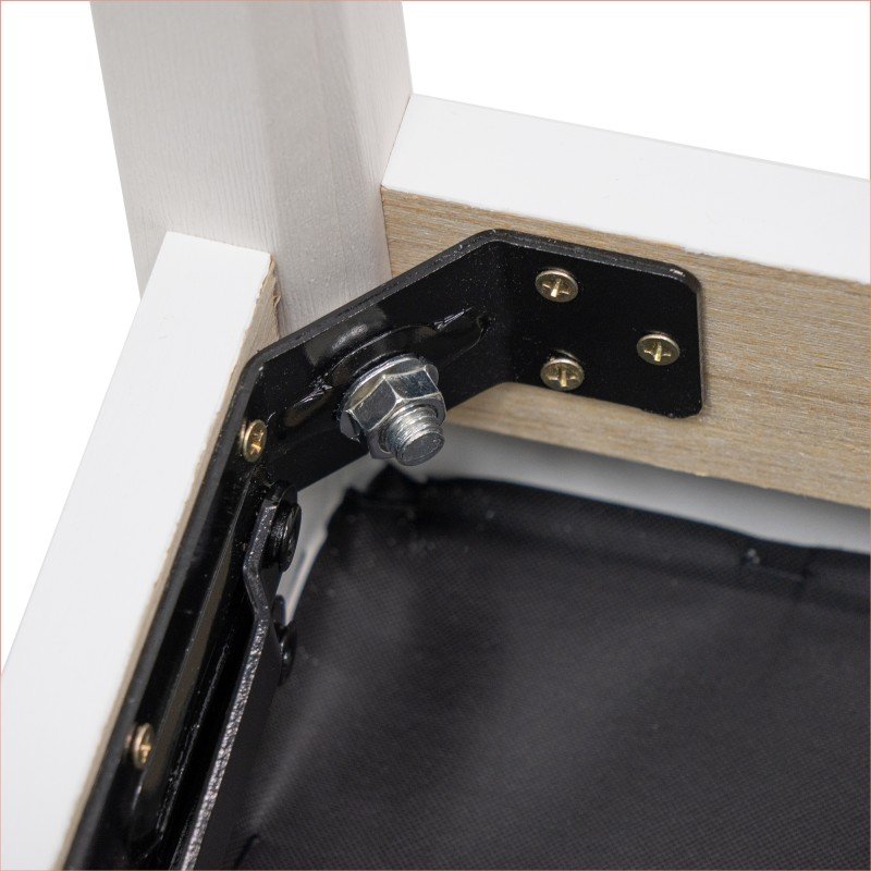 LB-11WHM Банкетка, белая, искусственная кожа, Rin