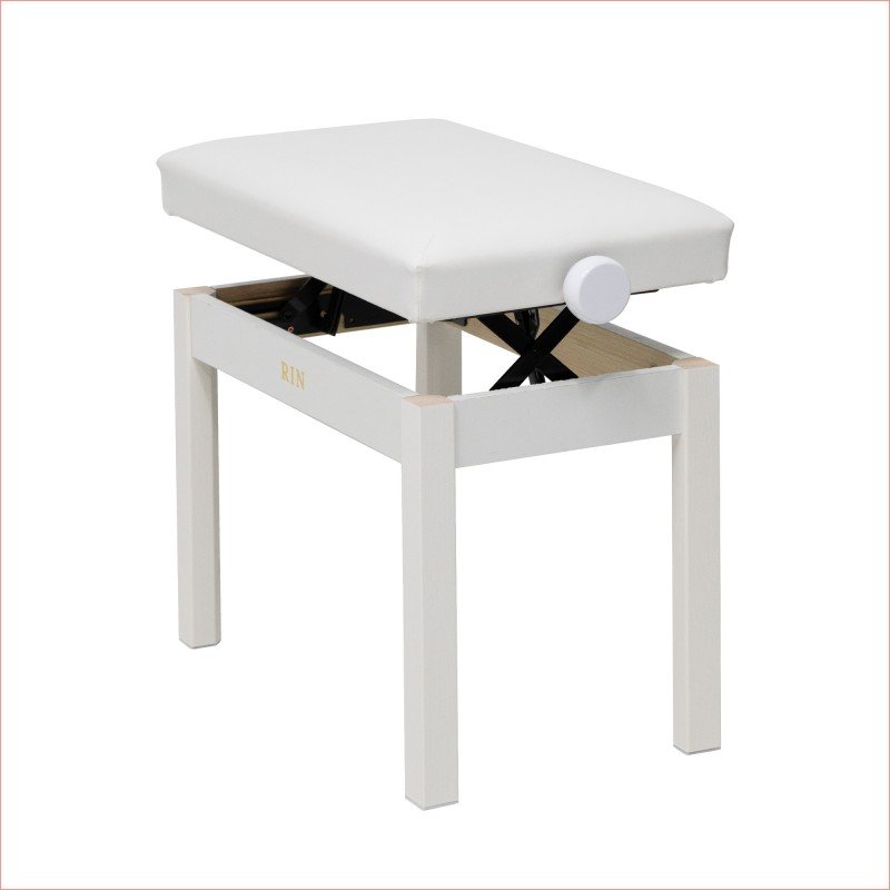 LB-11WHM Банкетка, белая, искусственная кожа, Rin