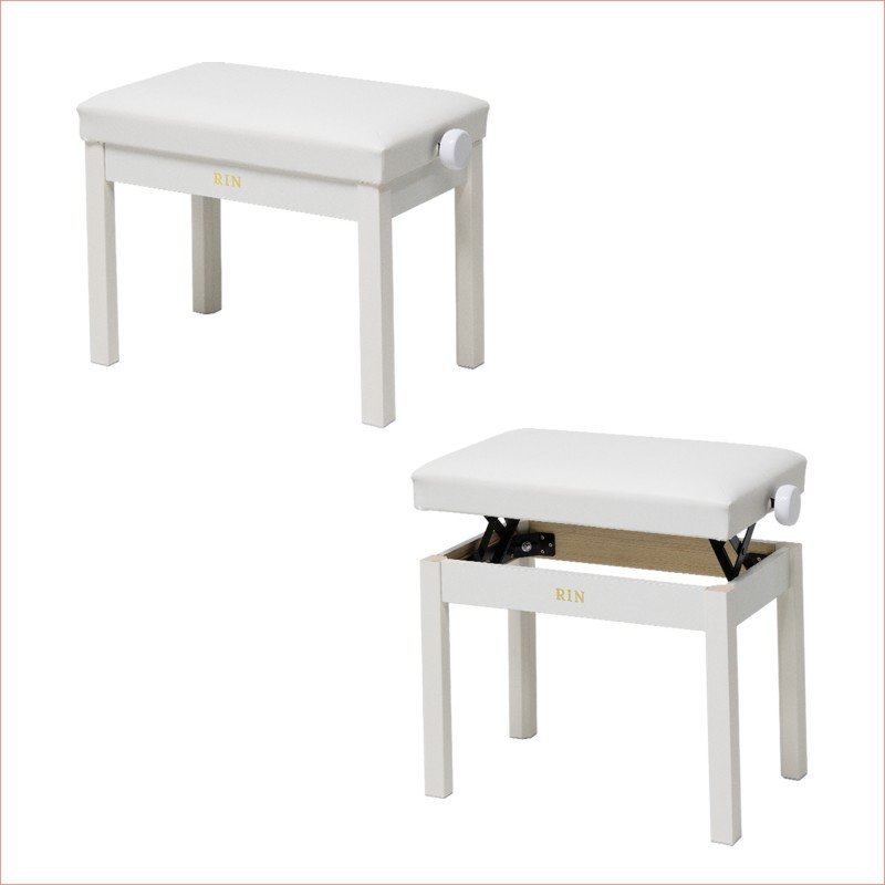 LB-11WHM Банкетка, белая, искусственная кожа, Rin