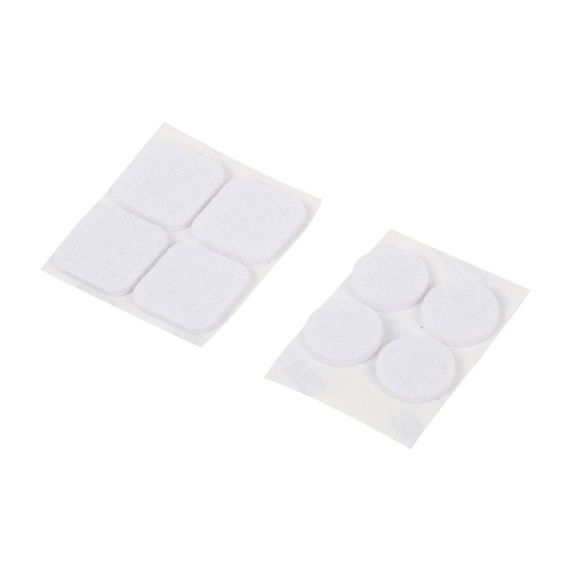 LB-21WHG Банкетка, белая, искусственная кожа, Rin