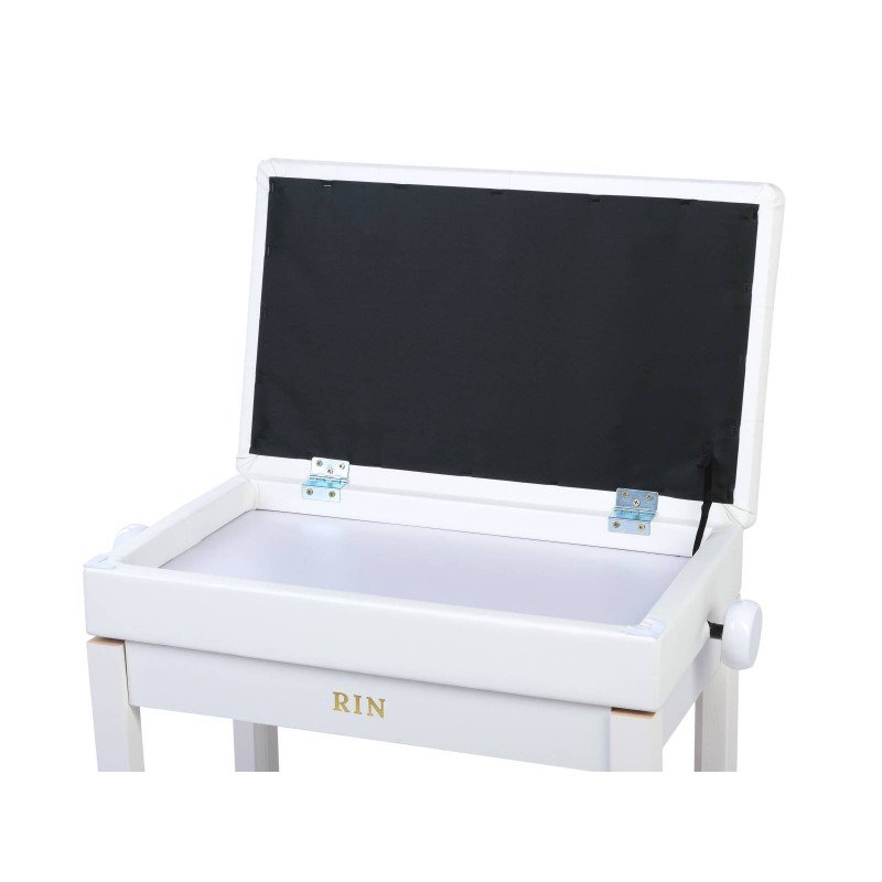 LB-31WHM Банкетка, белая, искусственная кожа, Rin