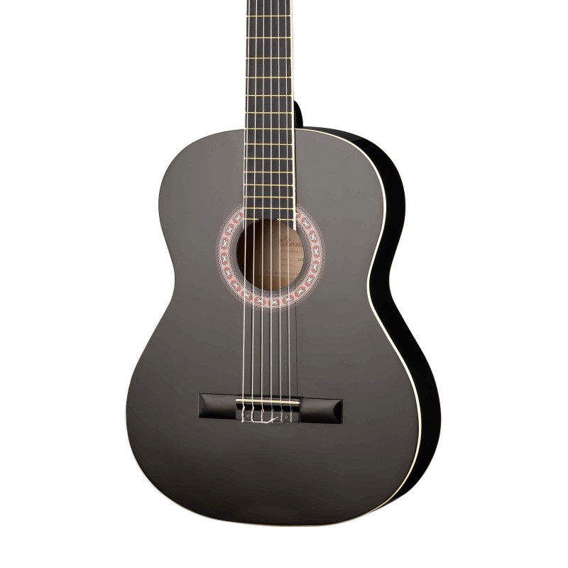 LC-3900-BK Классическая гитара 39", чёрная, HOMAGE
