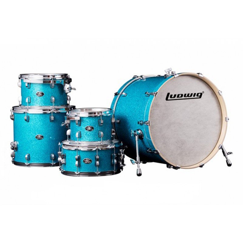 LCEM52206 Evolution Maple PRO Барабанная установка, голубая, (4 коробки) Ludwig LCEM52206 Evolution Maple PRO Барабанная установка, голубая, (4 коробки) Ludwig
