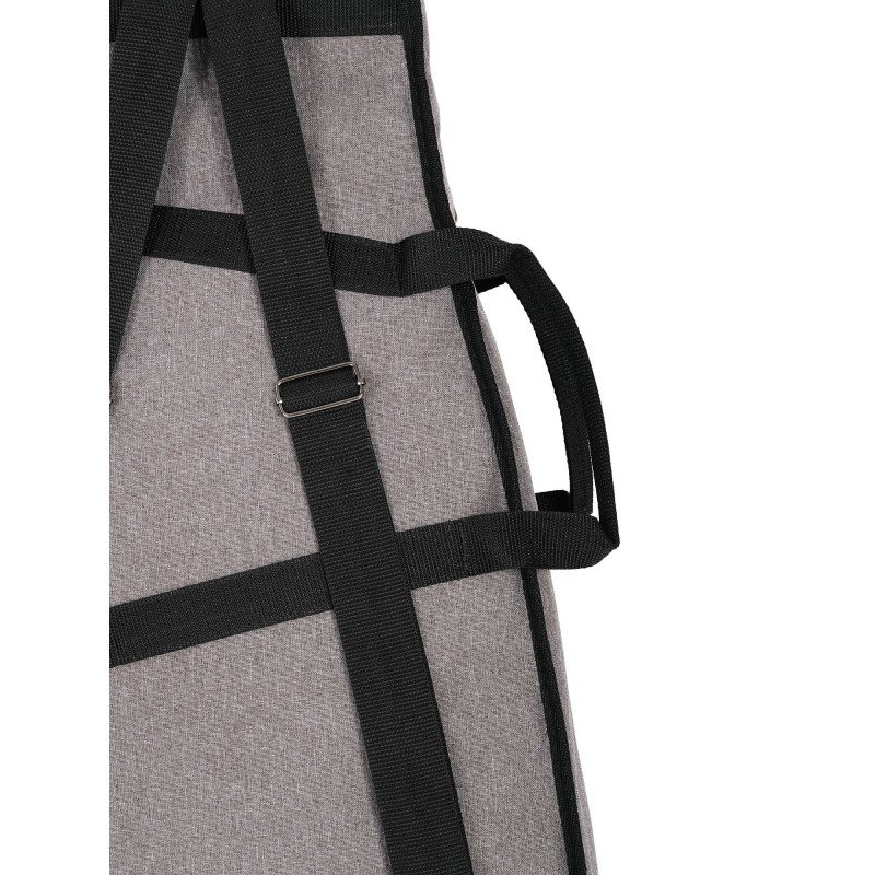 LCG-32 Чехол утепленный для классической гитары 4/4, серый, Lutner