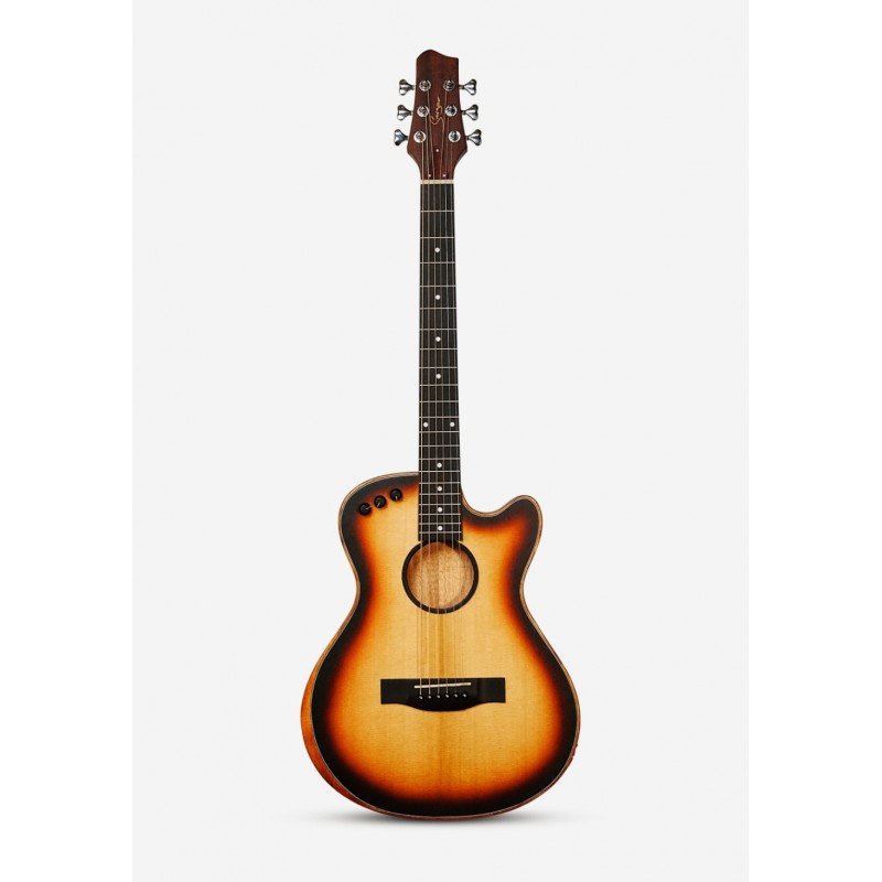 LE-A1-SB Электро-акустическая гитара, санберст, Smiger