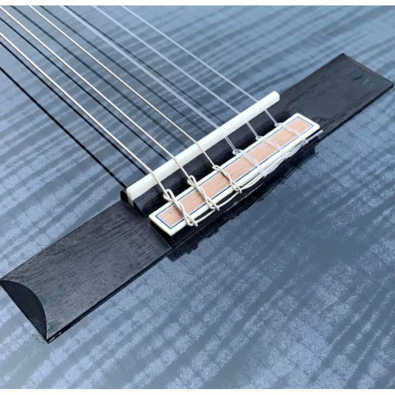 LE-C2-TBK Классическая гитара со звукоснимателем, черная, Smiger