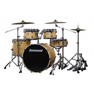 LEC522031 Element Evolution Барабанная установка, цвет древесины, 2 коробки, Ludwig LEC522031 Element Evolution Барабанная установка, цвет древесины, 2 коробки, Ludwig