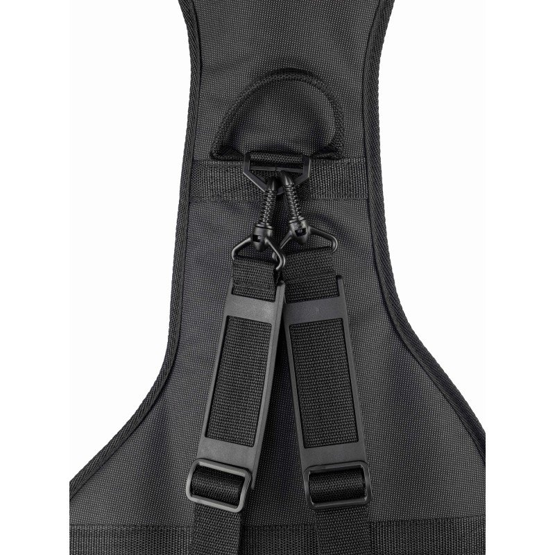 LEG-4G Чехол для электрогитары, плотный. серый Lutner