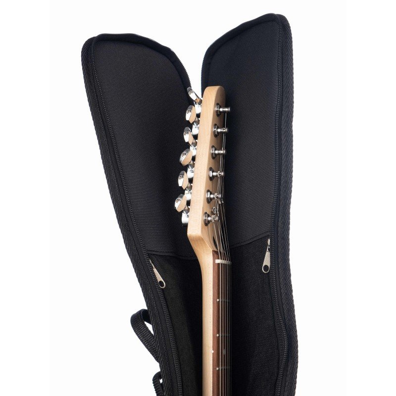 LEG-4G Чехол для электрогитары, плотный. серый Lutner