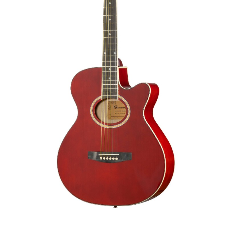 LF-401C-R Фольковая гитара с вырезом HOMAGE