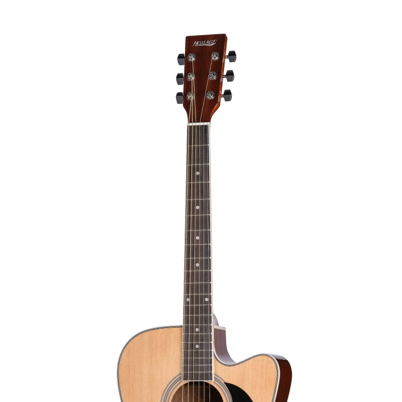 LF-4121CEQ Акустическая гитара с вырезом и звукоснимателем HOMAGE