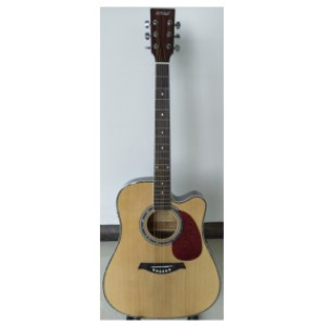 LF-4123-SCEQ-N Электро-акустическая гитара, с вырезом, цвет натуральный, Homage