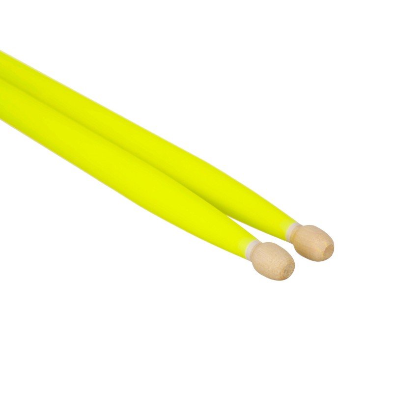 LFL7A Fluorescent Lemon 7А Барабанные палочки, граб, деревянный наконечник, Leonty