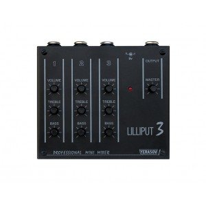 LILLIPUT-3B Микшерный пульт, 2 линейных/1 микрофонный вход, Yerasov LILLIPUT-3B Микшерный пульт, 2 линейных/1 микрофонный вход, Yerasov