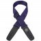 LIS-010-P2-PRCHK Ремень для гитары с блокировкой, фиолетовые шахматы, Lock-It Straps, D'Andrea