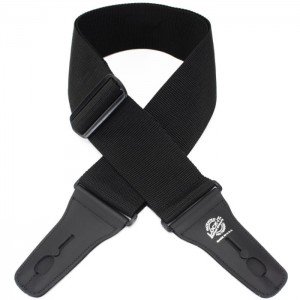 LIS-012-P3-BLK Ремень для гитары с блокировкой, широкий, чёрный, Lock-It Straps, D'Andrea LIS-012-P3-BLK Ремень для гитары с блокировкой, широкий, чёрный, Lock-It Straps, D'Andrea