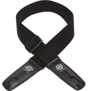 LIS-013-C2-BLK Ремень для гитары с блокировкой, хлопок, чёрный, Lock-It Straps, D'Andrea LIS-013-C2-BLK Ремень для гитары с блокировкой, хлопок, чёрный, Lock-It Straps, D'Andrea