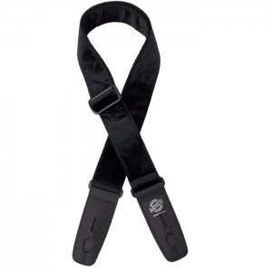 LIS-018-CV2-BLK Ремень для гитары с блокировкой, бархат, чёрный, Lock-It Straps, D'Andrea LIS-018-CV2-BLK Ремень для гитары с блокировкой, бархат, чёрный, Lock-It Straps, D'Andrea
