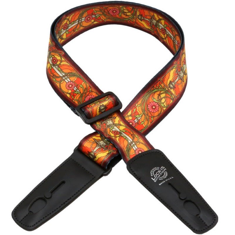 LIS-034-BM-4 Bob Masse Ремень для гитары с блокировкой, Lock-It Straps, D'Andrea LIS-034-BM-4 Bob Masse Ремень для гитары с блокировкой, Lock-It Straps, D'Andrea