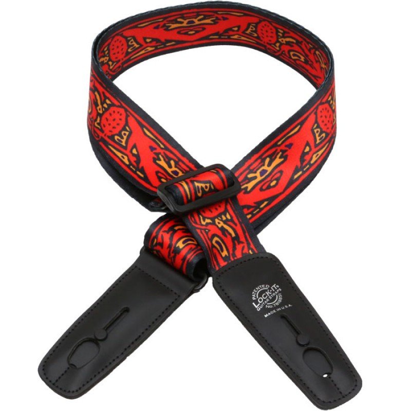 LIS-037-BM-7 Bob Masse Ремень для гитары с блокировкой, Lock-It Straps, D'Andrea LIS-037-BM-7 Bob Masse Ремень для гитары с блокировкой, Lock-It Straps, D'Andrea