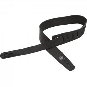 LIS-038-L2.75-BLK Ремень для гитары с блокировкой, кожа, чёрный, Lock-It Straps, D'Andrea LIS-038-L2.75-BLK Ремень для гитары с блокировкой, кожа, чёрный, Lock-It Straps, D'Andrea