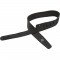 LIS-038-L2.75-BLK Ремень для гитары с блокировкой, кожа, чёрный, Lock-It Straps, D'Andrea