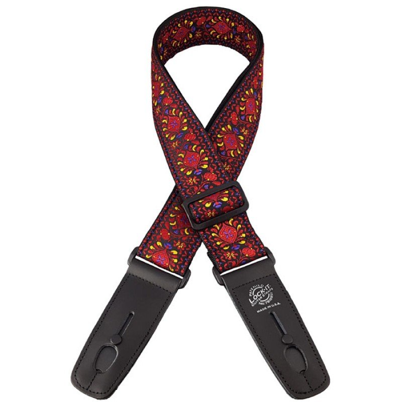 LIS-061-MT Retro series Ремень для гитары с блокировкой, Lock-It Straps, D'Andrea LIS-061-MT Retro series Ремень для гитары с блокировкой, Lock-It Straps, D'Andrea