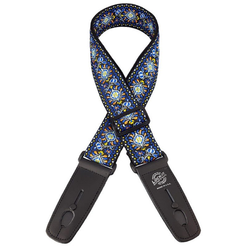 LIS-062-BC Retro series Ремень для гитары с блокировкой, Lock-It Straps, D'Andrea LIS-062-BC Retro series Ремень для гитары с блокировкой, Lock-It Straps, D'Andrea