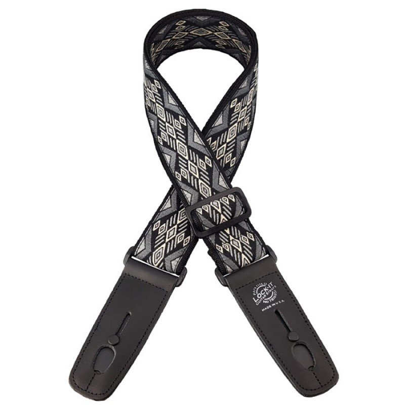 LIS-070-CC Retro series Ремень для гитары с блокировкой, Lock-It Straps, D'Andrea LIS-070-CC Retro series Ремень для гитары с блокировкой, Lock-It Straps, D'Andrea