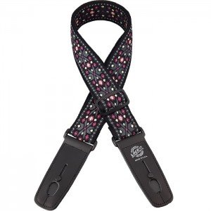 LIS-072-DR Retro series Ремень для гитары с блокировкой, Lock-It Straps, D'Andrea LIS-072-DR Retro series Ремень для гитары с блокировкой, Lock-It Straps, D'Andrea