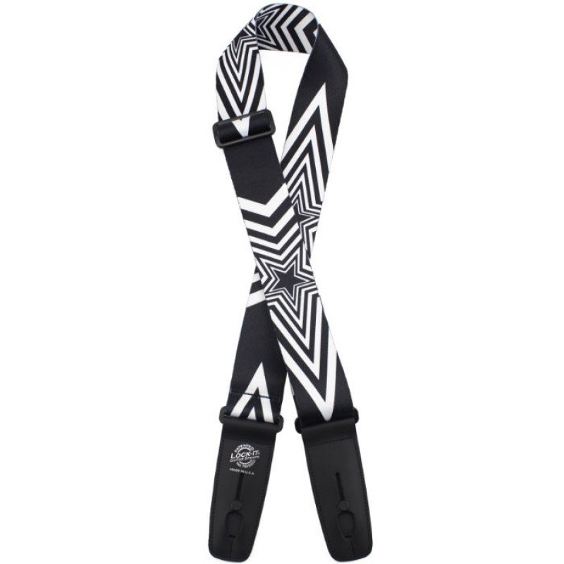 LIS-100-S18 Poly Plush Series Ремень для гитары с блокировкой, Lock-It Straps, D'Andrea LIS-100-S18 Poly Plush Series Ремень для гитары с блокировкой, Lock-It Straps, D'Andrea