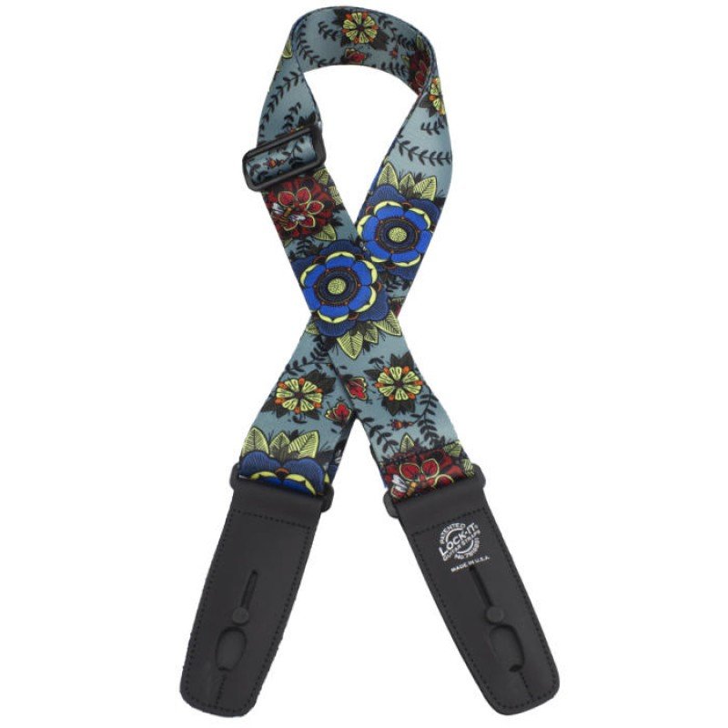 LIS-111-S25 Poly Plush Series Ремень для гитары с блокировкой, Lock-It Straps, D'Andrea LIS-111-S25 Poly Plush Series Ремень для гитары с блокировкой, Lock-It Straps, D'Andrea