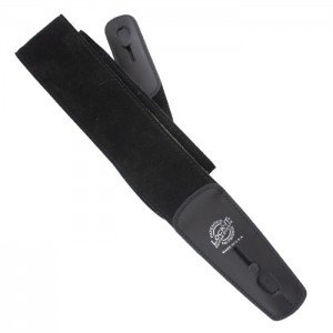 LIS-200-S275-BLK Ремень для гитары с блокировкой, замша, чёрный, Lock-It Straps, D'Andrea LIS-200-S275-BLK Ремень для гитары с блокировкой, замша, чёрный, Lock-It Straps, D'Andrea
