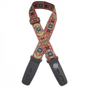 LIS-302-J01 Retro Series Ремень для гитары с блокировкой, Lock-It Straps, D'Andrea LIS-302-J01 Retro Series Ремень для гитары с блокировкой, Lock-It Straps, D'Andrea