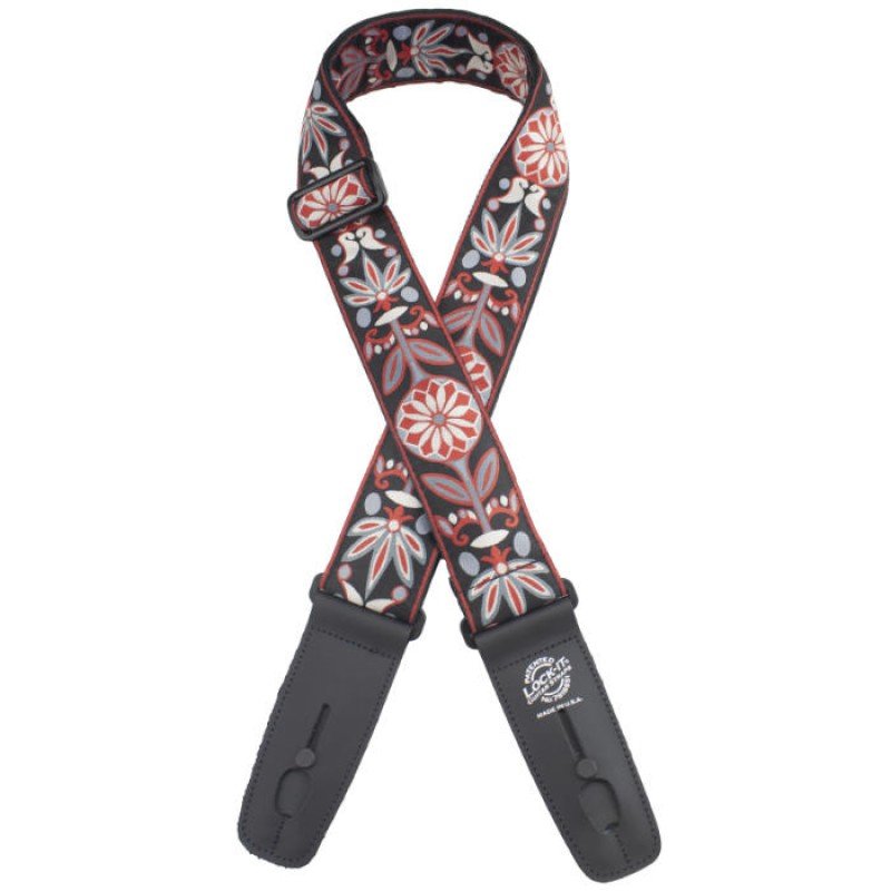 LIS-305-J39 Retro Series Ремень для гитары с блокировкой, Lock-It Straps, D'Andrea LIS-305-J39 Retro Series Ремень для гитары с блокировкой, Lock-It Straps, D'Andrea