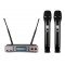 LS-211-2M Беспроводная микрофонная система, 2 ручных передатчика, LAudio