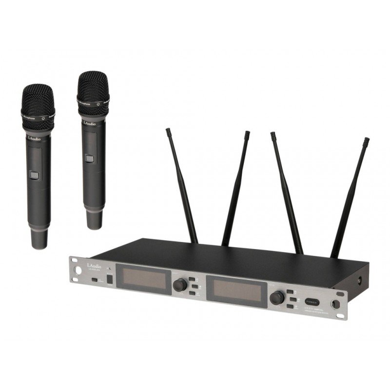 LS-302-2M Беспроводная микрофонная система, 2 ручных передатчика, LAudio