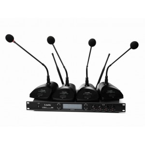 LS-804-C Конференц-система, 4 микрофона, LAudio