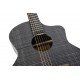 LS-H10-BK Акустическая гитара, с вырезом, цвет чёрный, IZ