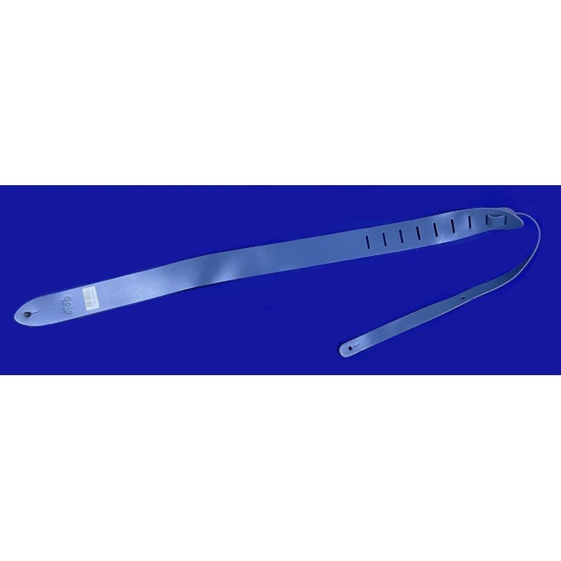 LSGL2-BL Ремень для акустической гитары, кожаный, синий, Lutner