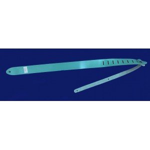 LSGL2-G Ремень для акустической гитары, кожаный, зеленый, Lutner