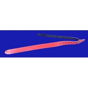 LSGL6-R Ремень для акустической гитары, кожаный, красный, Lutner