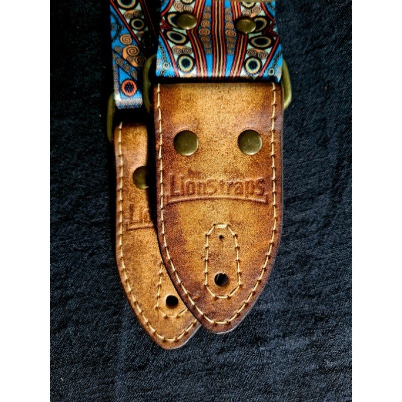 LS.P.ART.001 Ремень для гитары, полиэстер, LionStraps