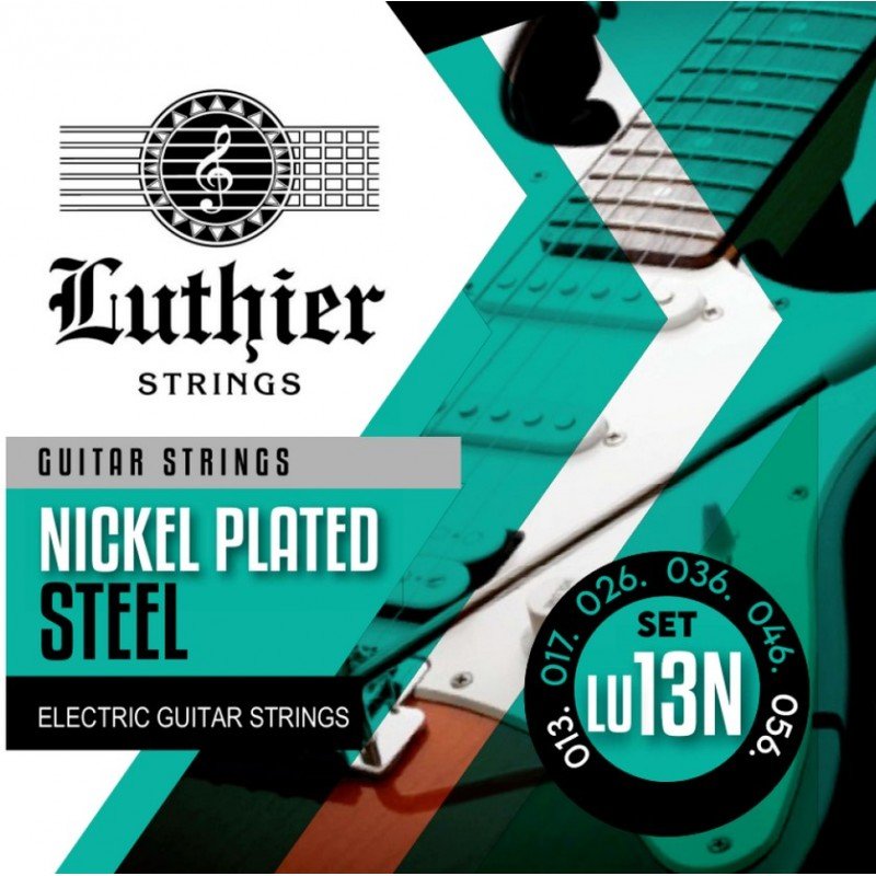 LU-13N Комплект струн для электрогитары, никелированные, 13-56, Luthier