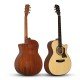 LV-11-N Акустическая гитара, с вырезом, цвет натуральный, Smiger