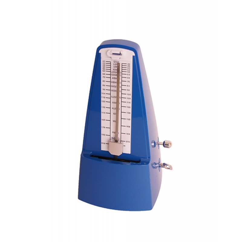 M-20-BL Метроном механический, синий, Musedo