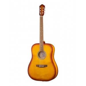 M-61-SB Акустическая гитара, цвет санберст, Амистар