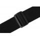 M10-BLK Folk Series Ремень для банджо, полипропилен, черный, Levy's